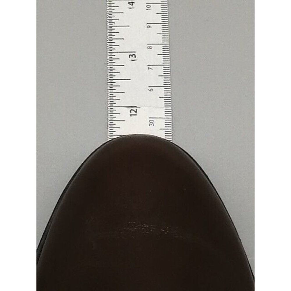 Vince Camuto Womens Boots Pauletta Brown Leather Zip Knee High Wide Calf 9.5 - Picture 7 of 14